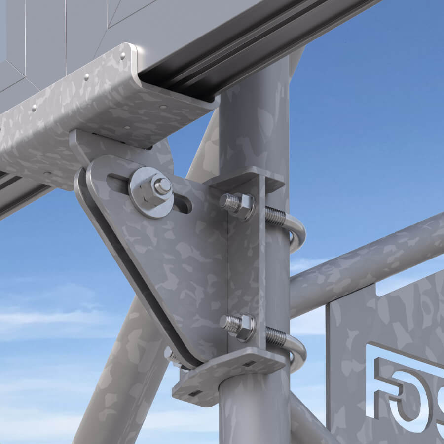 Manegespiegel voor buitenbak – Gelaagd glas 410 cm - Afbeelding 4